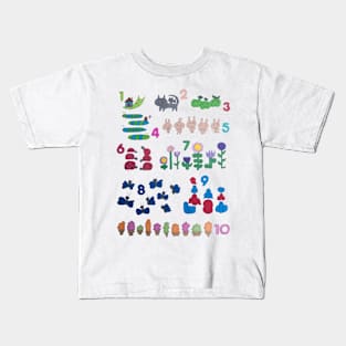 cute counting Kids T-Shirt